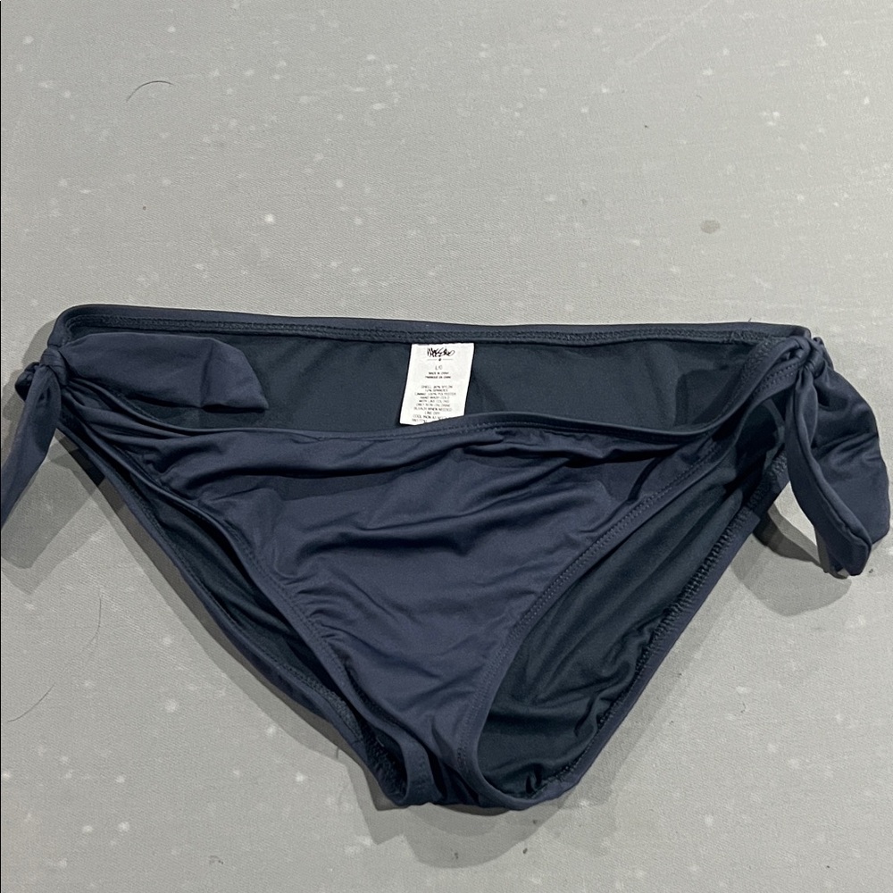 Mossimo Supply Co. Navy Bikini Bottom